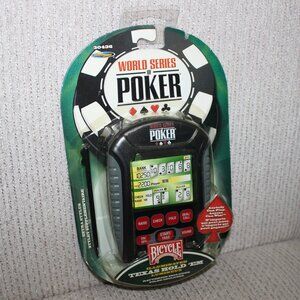 3/$88❤️World Series Of Poker Texas Hold 'Em Illuminated Electronic Handheld Game